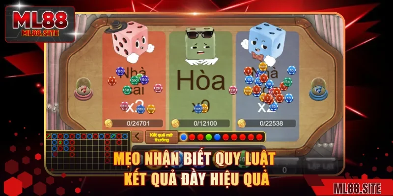 Mẹo nhận biết quy luật kết quả đầy hiệu quả